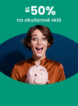 Zľava na okuliarové sklá