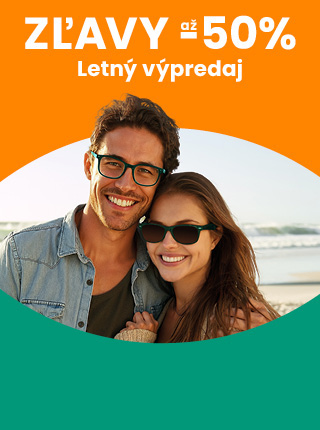 Letný výpredaj dioptrických a slnečných okuliarov